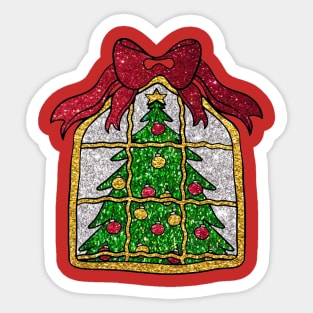 Christmas X-Mas Tree Sticker